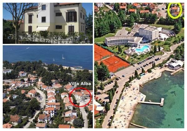 Apartments Villa Alba II Porec Ngoại thất bức ảnh
