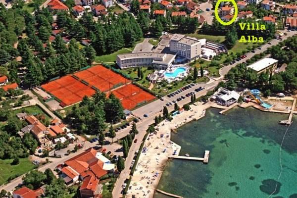 Apartments Villa Alba II Porec Ngoại thất bức ảnh